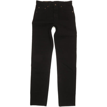 Levi's 505 Made in USA Men Black Straight Regular Jeans W33 L36