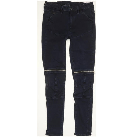 G-Star Cade Ultra Women Navy Skinny Slim Stretch Jeans W29 L32