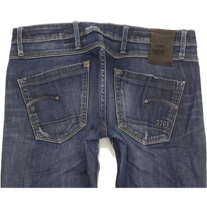G-Star New Tag Women Blue Skinny Slim Stretch Jeans W28 L31
