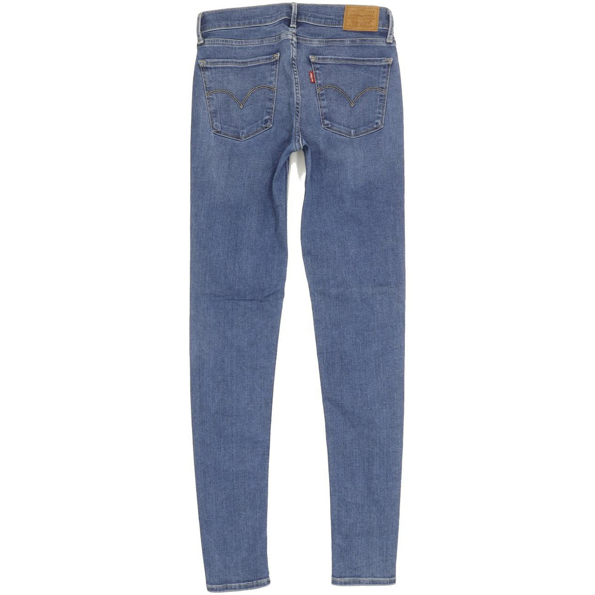 Levi's 710 Super Women Blue Skinny Slim Stretch Jeans W27 L30