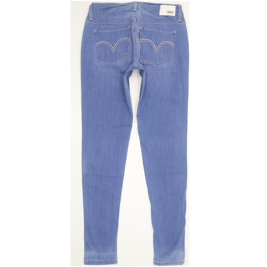 Levi's Women Blue Skinny Slim Stretch Leggings W28 L30