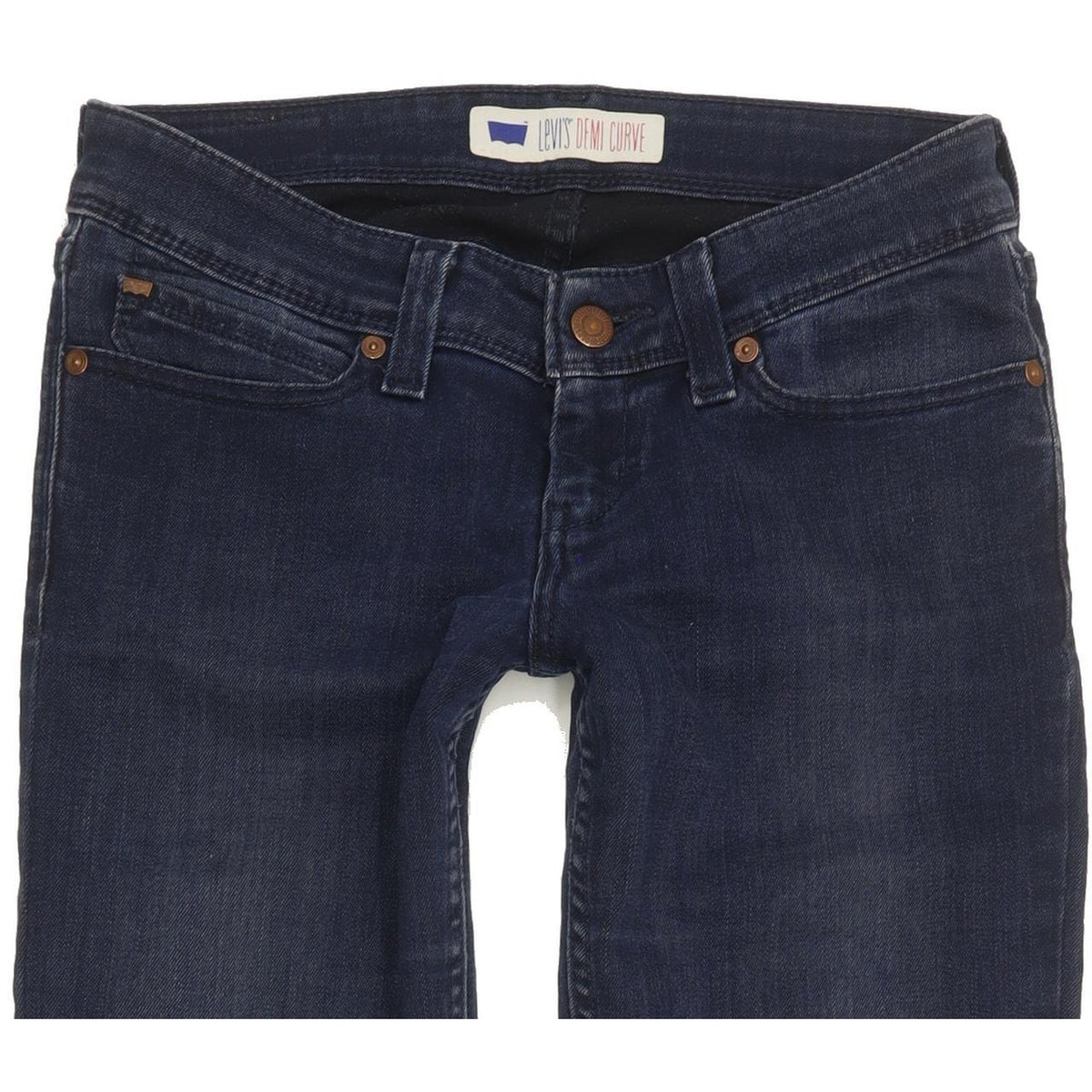 Levi's Demi Curve Women Blue Skinny Slim Stretch Jeans W27 L31