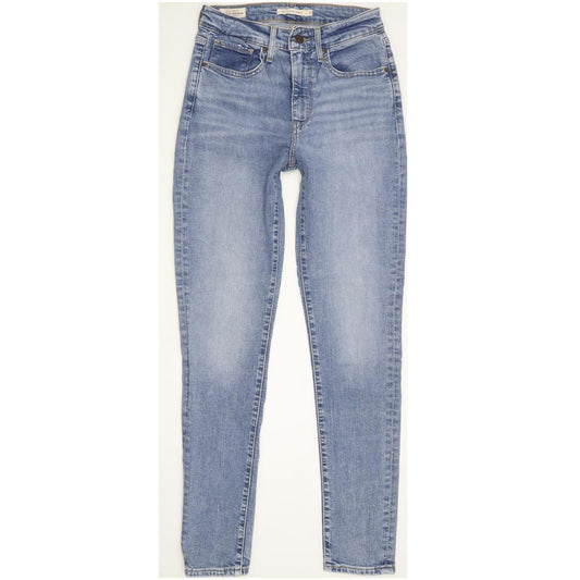 Levi's 721 Women Blue Skinny Slim Stretch Jeans W27 L29