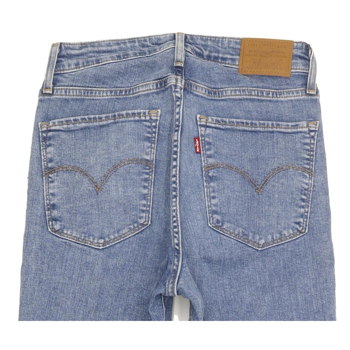 Levi's 721 Women Blue Skinny Slim Stretch Jeans W27 L29