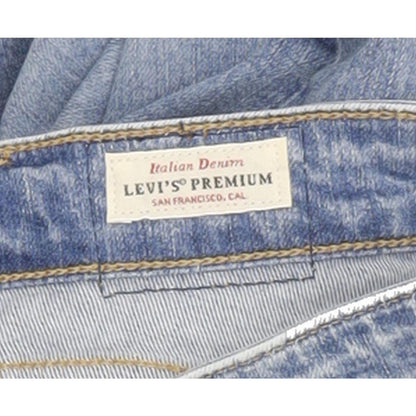 Levi's 721 Women Blue Skinny Slim Stretch Jeans W27 L29