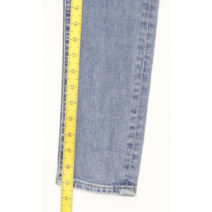 Levi's 721 Women Blue Skinny Slim Stretch Jeans W27 L29