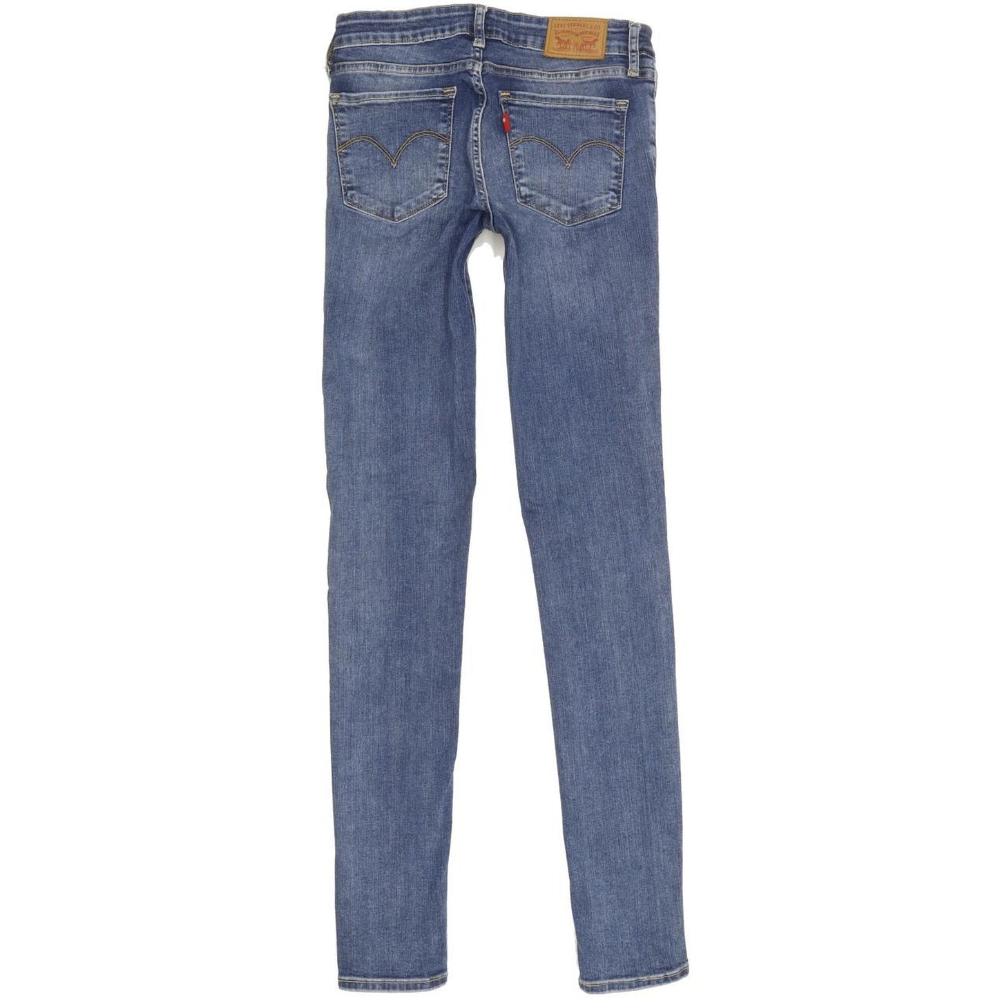 Levi's 711 Women Blue Skinny Slim Stretch Jeans W27 L32