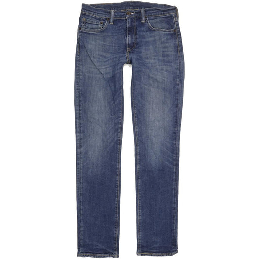 Levi's 511 Men Blue Straight Slim Stretch Jeans W32 L32