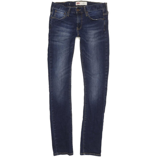 Levi's 520 Kids Blue Tapered Slim Stretch Jeans W28 L32