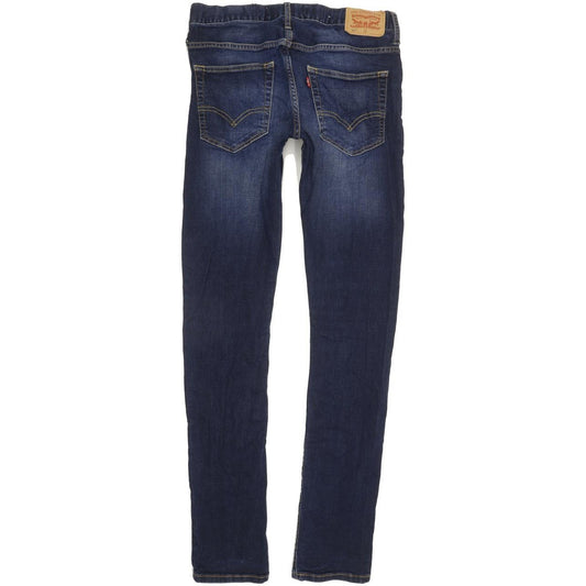 Levi's 520 Kids Blue Tapered Slim Stretch Jeans W28 L32