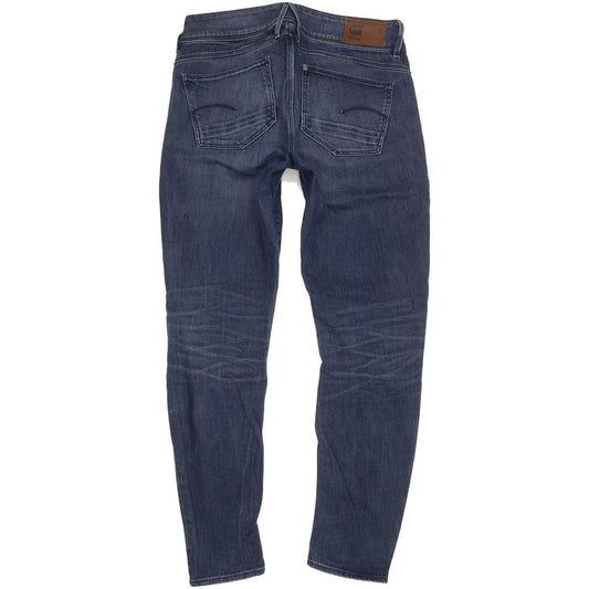 G-Star Lynn Mid Women Blue Skinny Slim Stretch Jeans W28 L29
