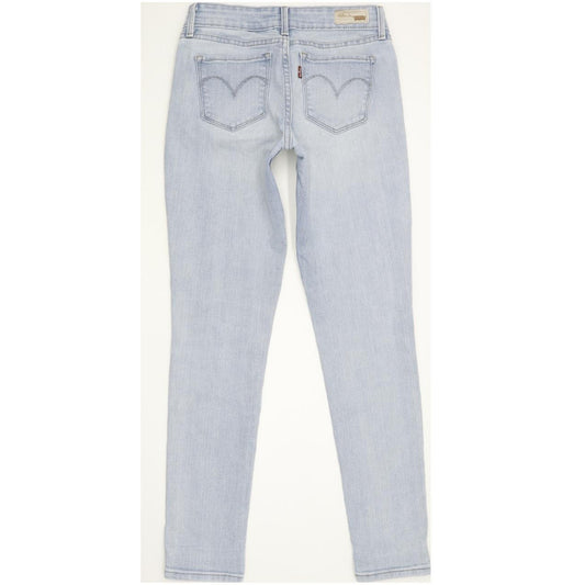 Levi's Demi Curve Women Blue Skinny Slim Stretch Jeans W24 L28