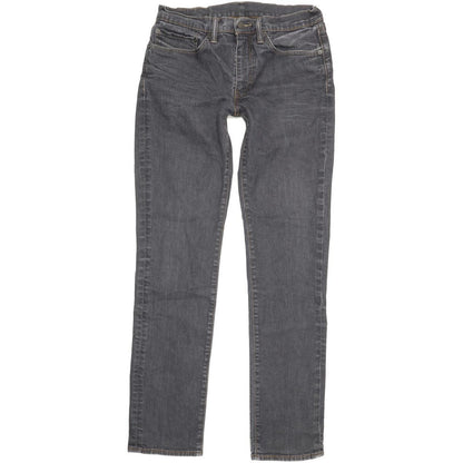 Levi's 511 Men Grey Straight Slim Jeans W34 L33