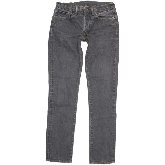 Levi's 511 Men Grey Straight Slim Jeans W34 L33
