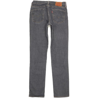 Levi's 511 Men Grey Straight Slim Jeans W34 L33