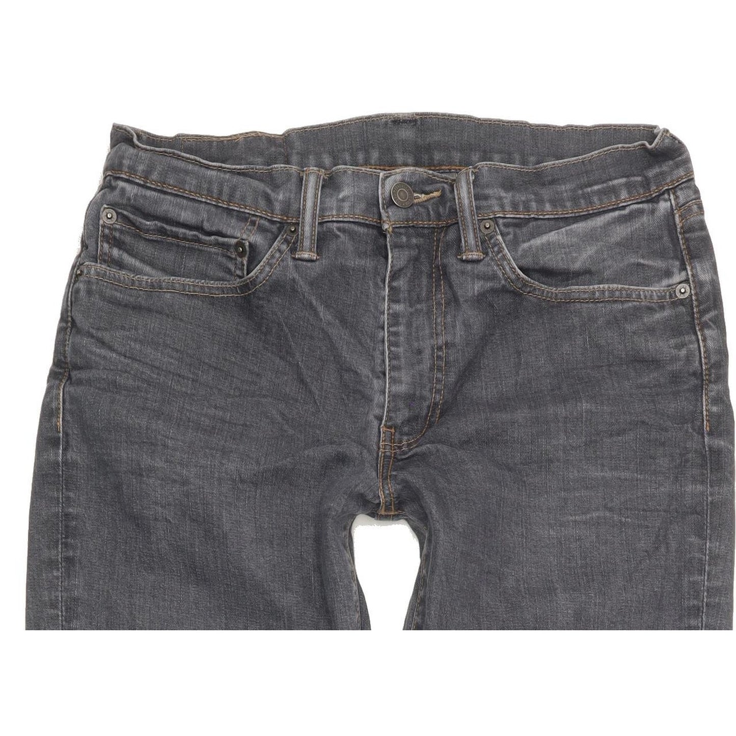 Levi's 511 Men Grey Straight Slim Jeans W34 L33