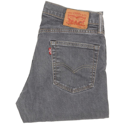 Levi's 511 Men Grey Straight Slim Jeans W34 L33