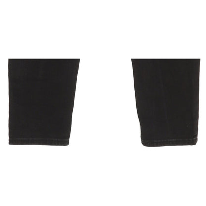 Levi's 710 Super Women Black Skinny Slim Stretch Jeans W28 L29