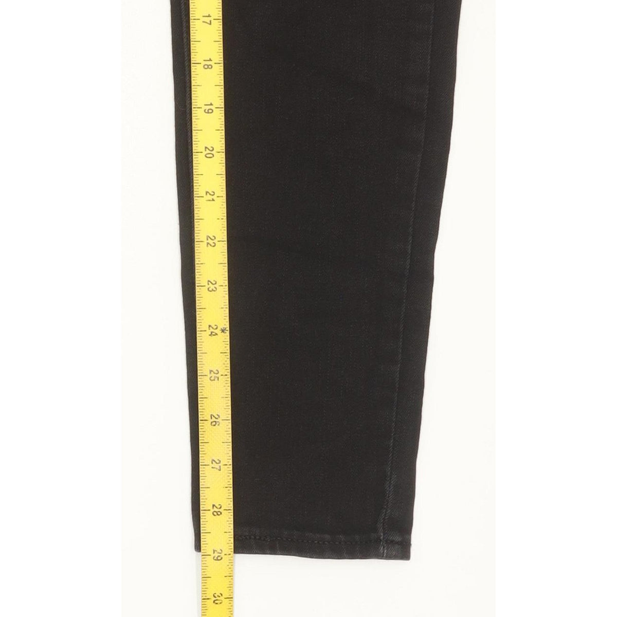 Levi's 710 Super Women Black Skinny Slim Stretch Jeans W28 L29