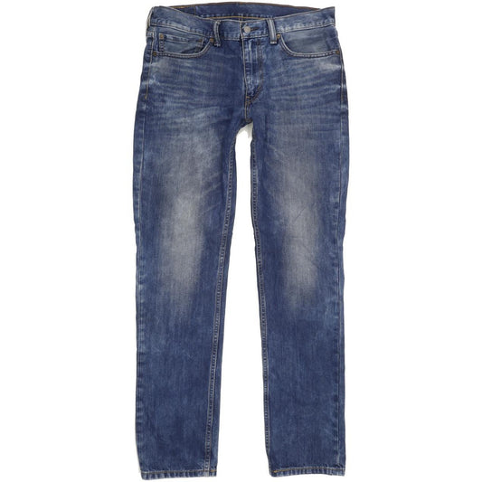 Levi's 511 Men Blue Straight Slim Jeans W34 L33