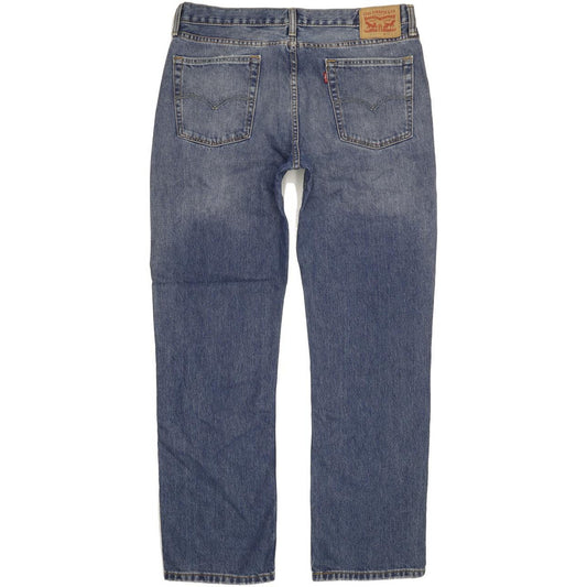 Levi's 514 Men Blue Straight Slim Jeans W36 L32