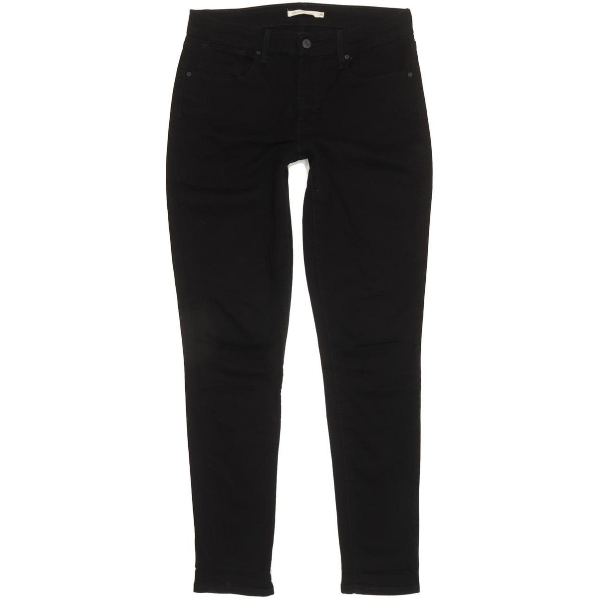 Levi's 721 Women Black Skinny Slim Stretch Jeans W30 L31