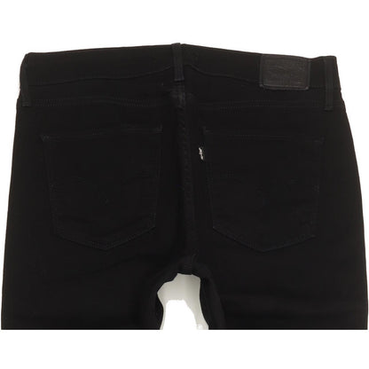 Levi's 721 Women Black Skinny Slim Stretch Jeans W30 L31