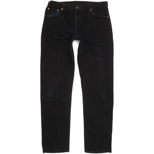Levi's 521 Men Black Straight Regular Jeans W37 L35