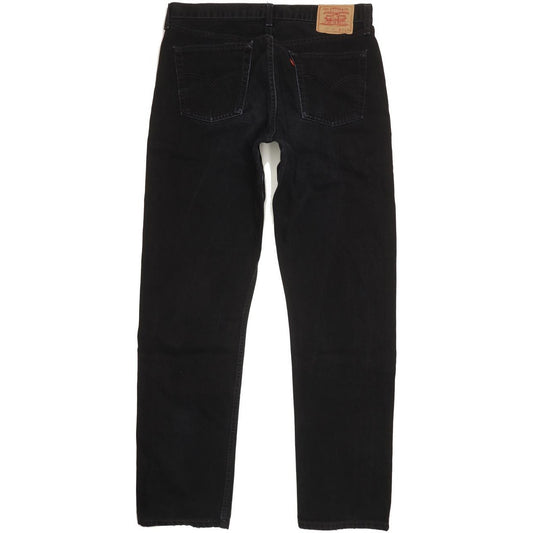 Levi's 521 Men Black Straight Regular Jeans W37 L35