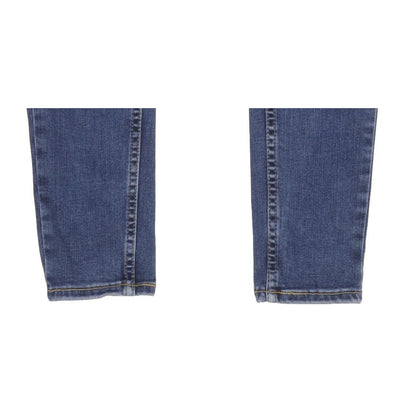 Levi's 710 Super Women Blue Skinny Slim Stretch Jeans W26 L30