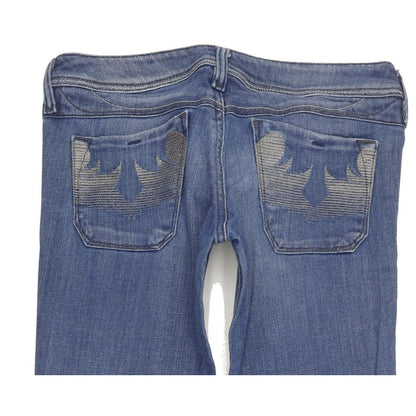 Diesel Lowky 008IG Women Blue Straight Slim Stretch Jeans W28 L34