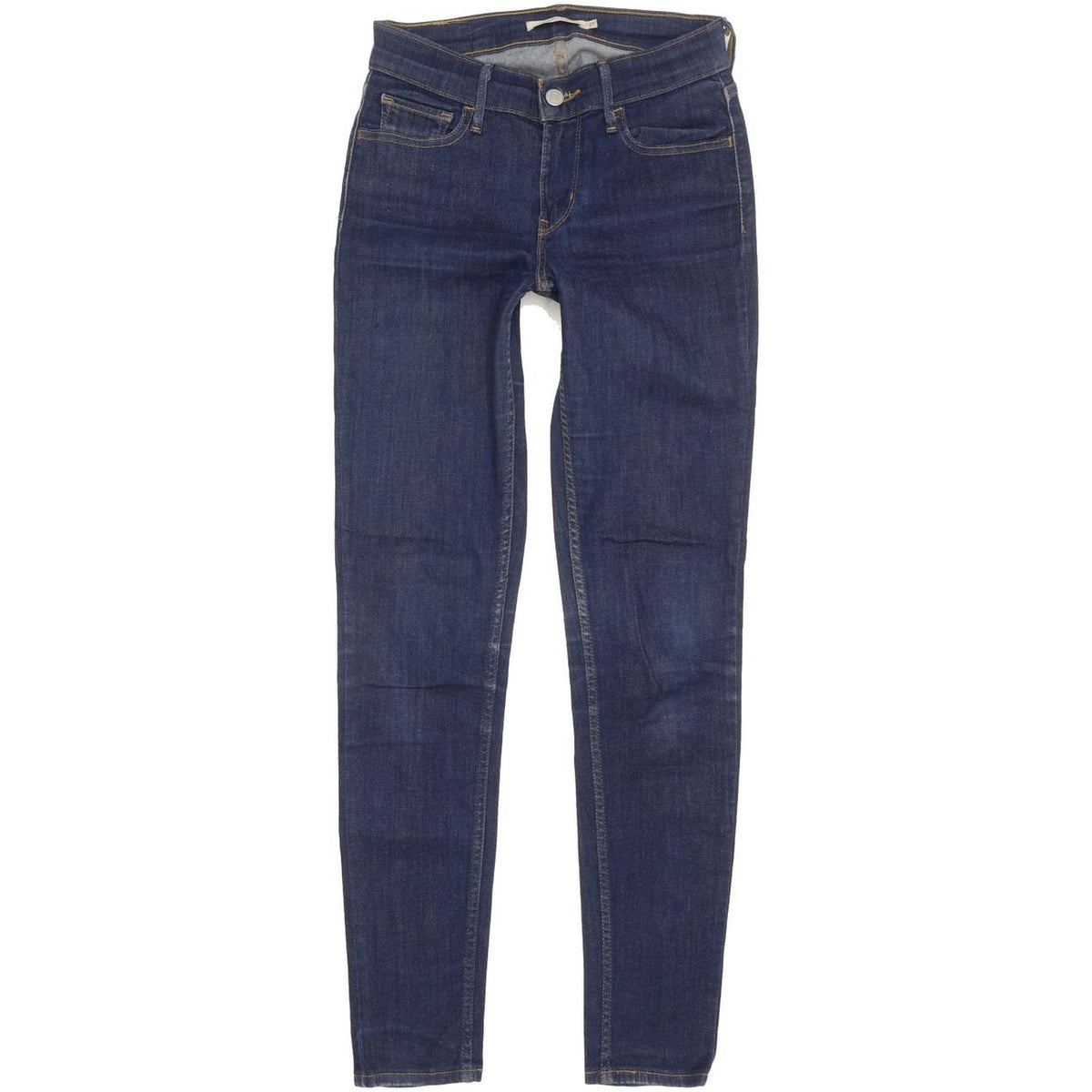Levi's 710 Super Women Blue Skinny Slim Stretch Jeans W27 L29