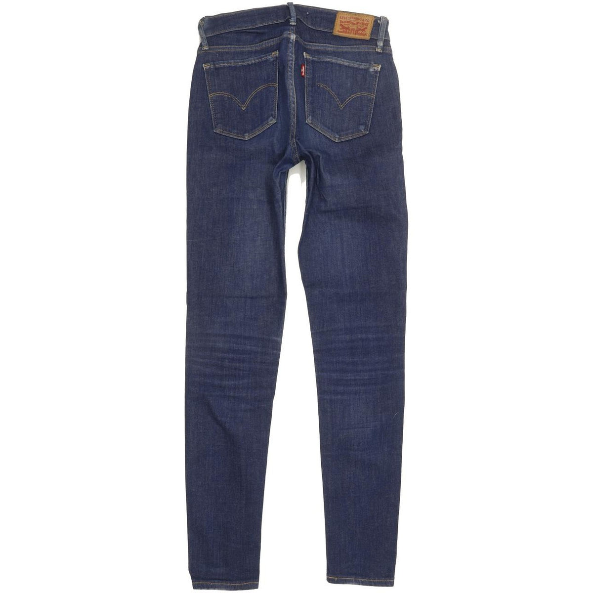 Levi's 710 Super Women Blue Skinny Slim Stretch Jeans W27 L29