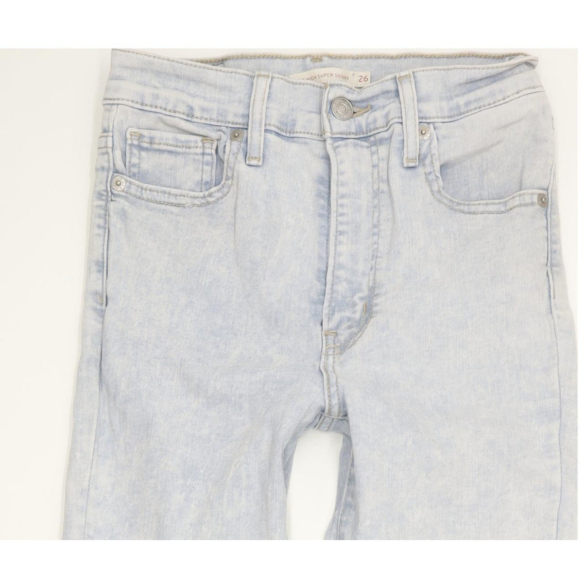 Levi's Mile Women Blue Skinny Slim Stretch Jeans W26 L32