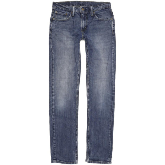 Levi's 511 Men Blue Straight Slim Stretch Jeans W30 L31