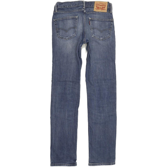 Levi's 511 Men Blue Straight Slim Stretch Jeans W30 L31