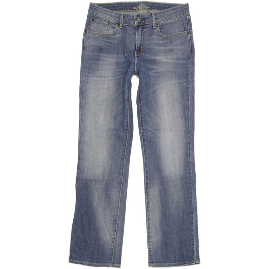 Levi's Demi Curve Women Blue Straight Classic Stretch Jeans W30 L30