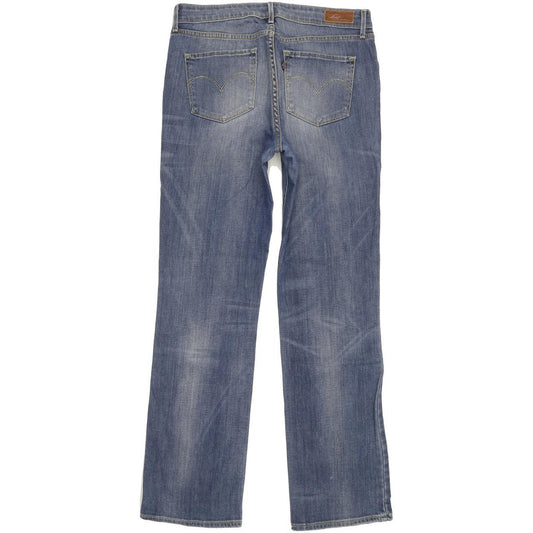 Levi's Demi Curve Women Blue Straight Classic Stretch Jeans W30 L30