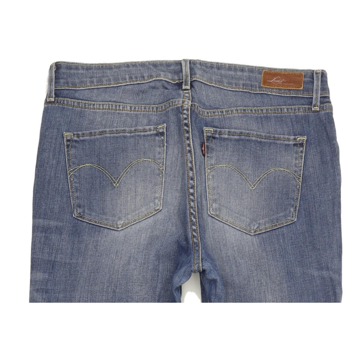 Levi's Demi Curve Women Blue Straight Classic Stretch Jeans W30 L30