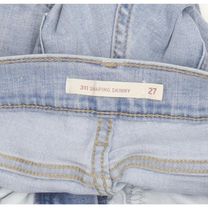 Levi's 311 Shaping Women Blue Skinny Slim Stretch Jeans W27 L30