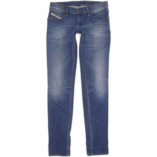Diesel Getlegg Women Blue Skinny Slim Stretch Jeans W28 L33