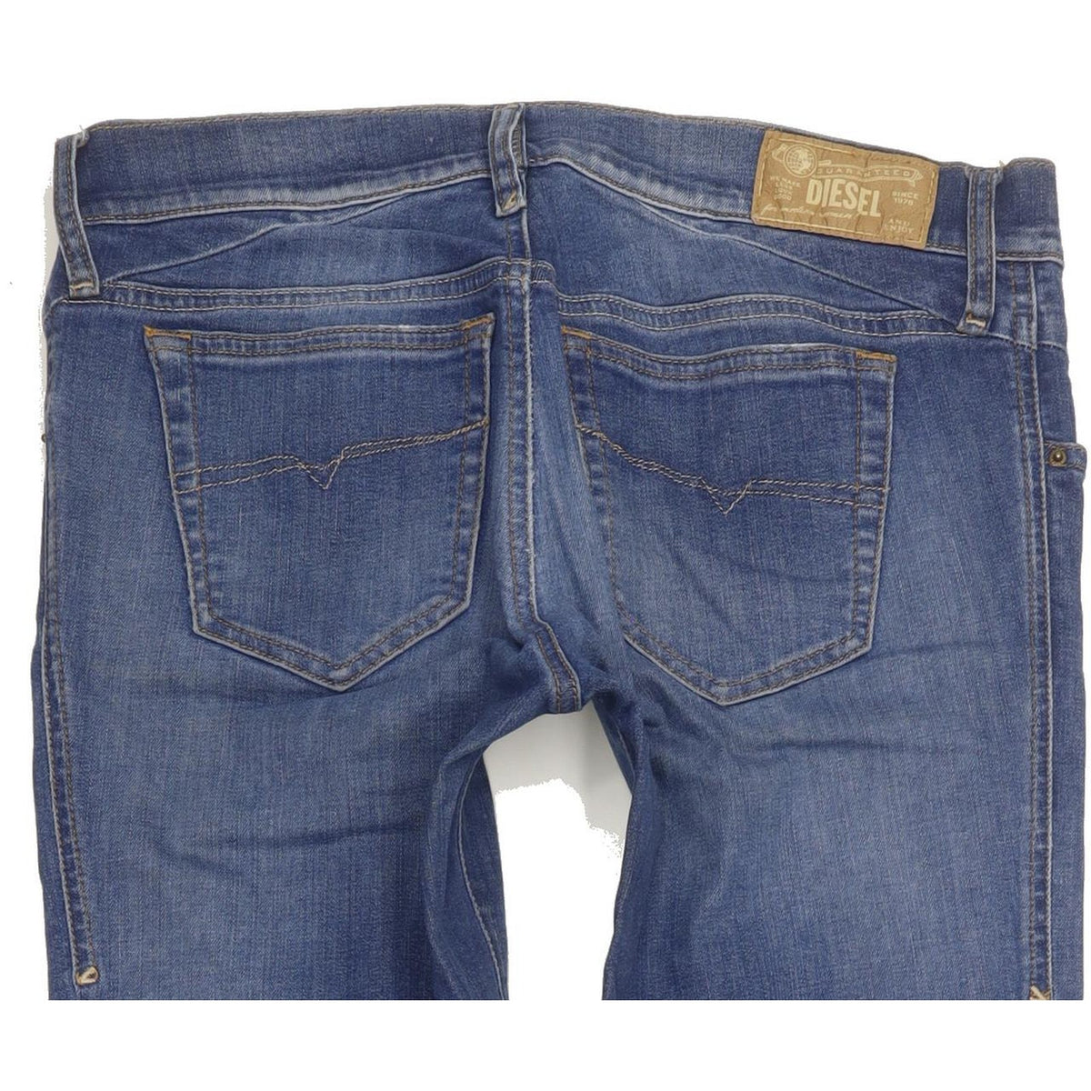 Diesel Getlegg Women Blue Skinny Slim Stretch Jeans W28 L33