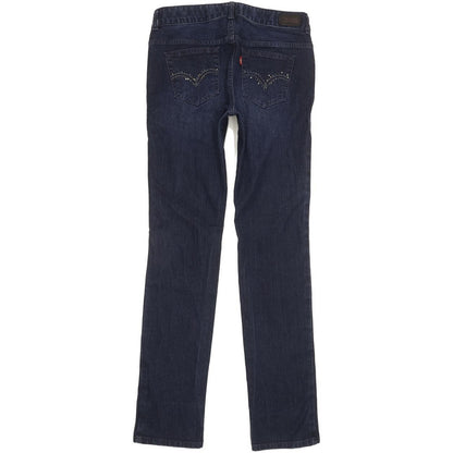 Levi's Red Tab Women Blue Straight Regular Stretch Jeans W28 L31