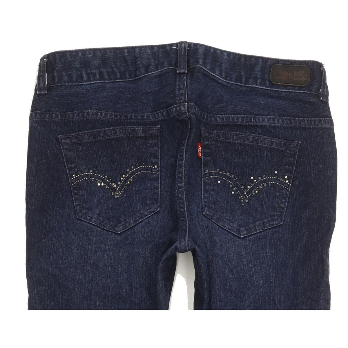 Levi's Red Tab Women Blue Straight Regular Stretch Jeans W28 L31