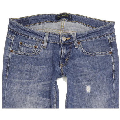 Levi's 524 Women Blue Straight Slim Stretch Jeans W30 L30
