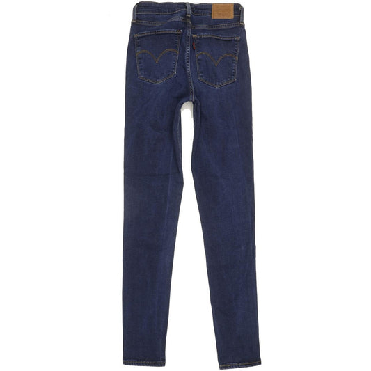 Levi's 721 Women Blue Skinny Slim Stretch Jeans W27 L31