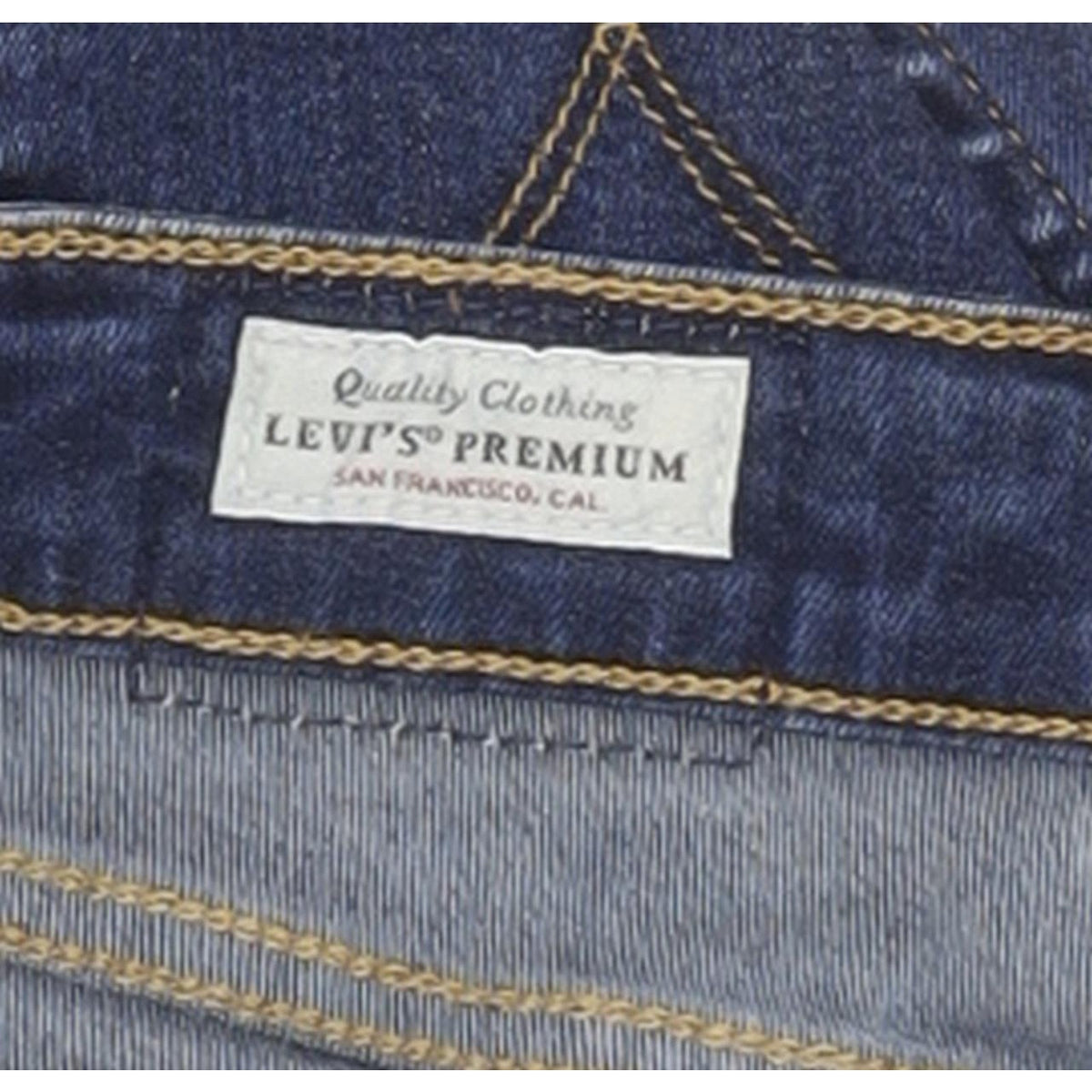 Levi's 721 Women Blue Skinny Slim Stretch Jeans W27 L31