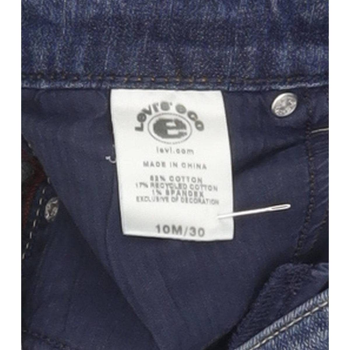 Levi's Women Blue Skinny Slim Stretch Jeans W30 L30