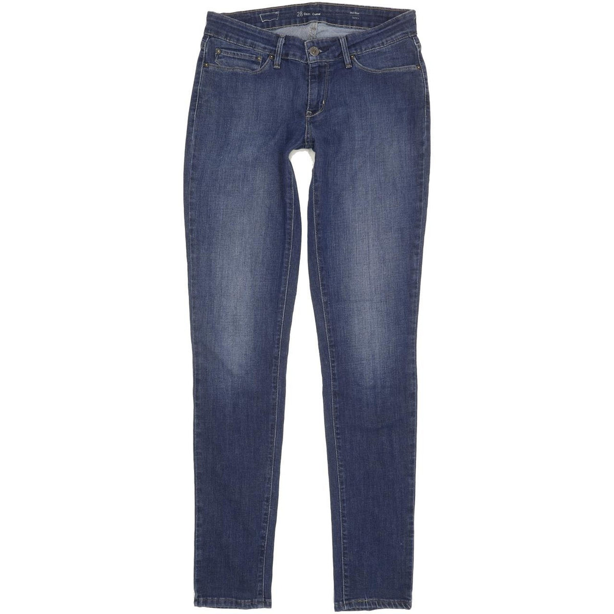 Levi's Demi Curve Women Blue Skinny Slim Stretch Jeans W28 L33