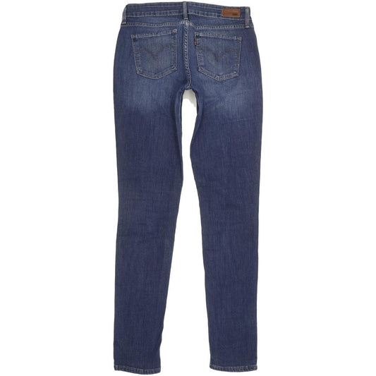 Levi's Demi Curve Women Blue Skinny Slim Stretch Jeans W28 L33